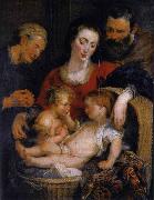 Peter Paul Rubens The Holy Family with St Elizabeth USA oil painting artist